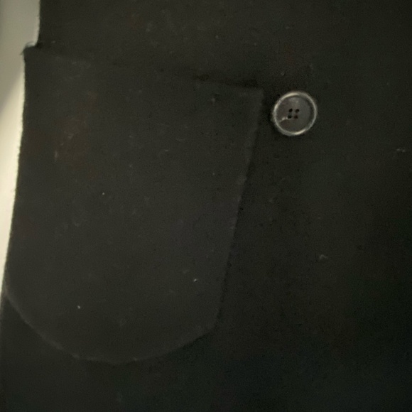 Zara Girls 7/8 Black Wool Blend Button Up Petticoat- Sz-7/8 - Picture 7 of 15